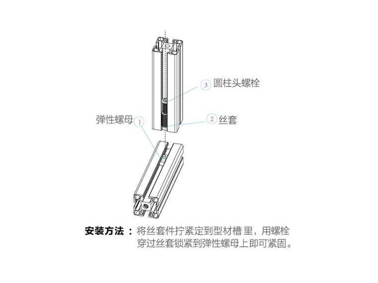 安装铝型材框架时，如何选择螺栓的长度？